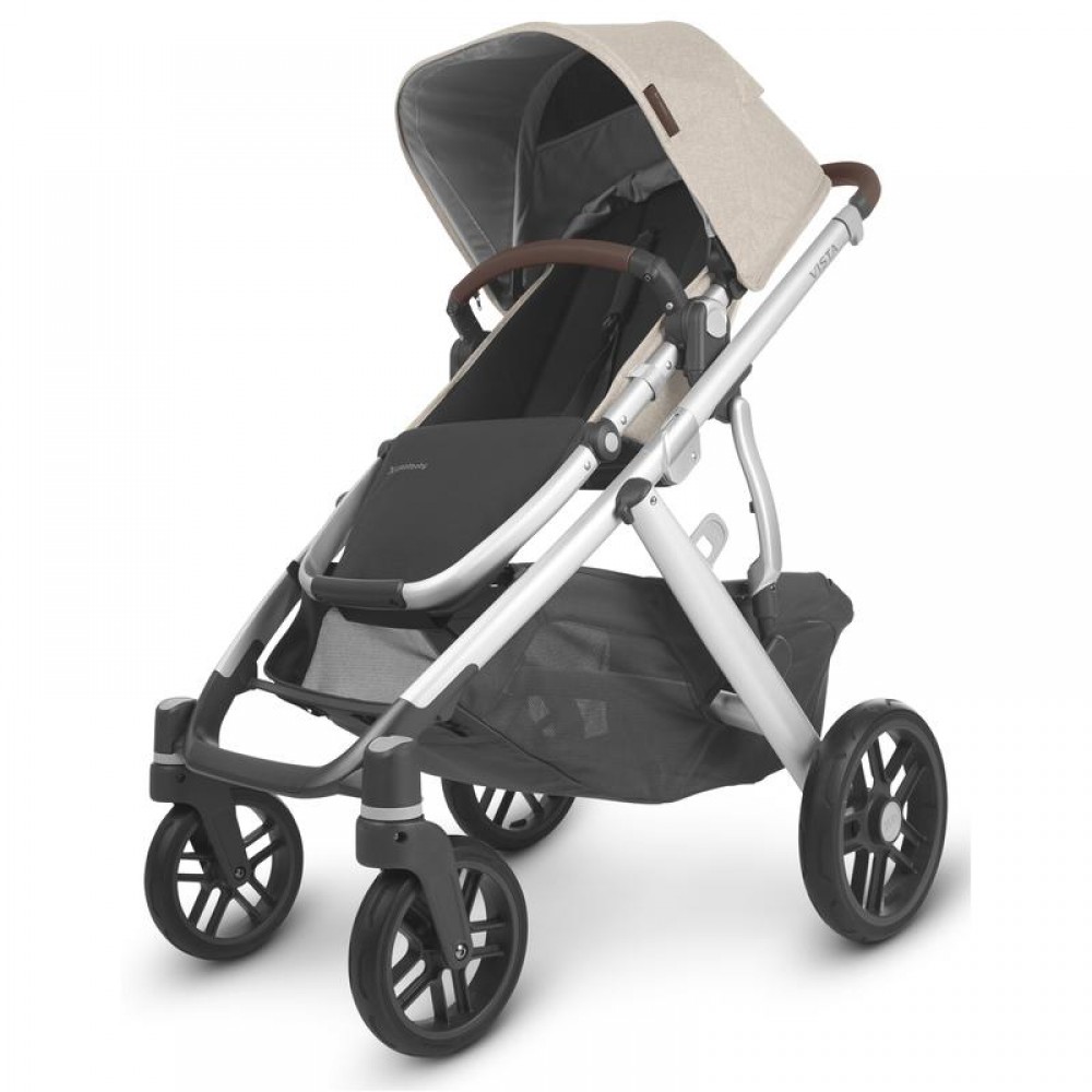 Uppababy VISTA V2 Pram + Mesa + Base iSize Travel System, Declan Oat